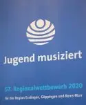 Plakat Jugend musiziert Wettbewerb 2020